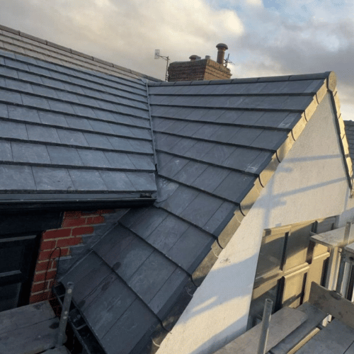 Recent roofing project 1