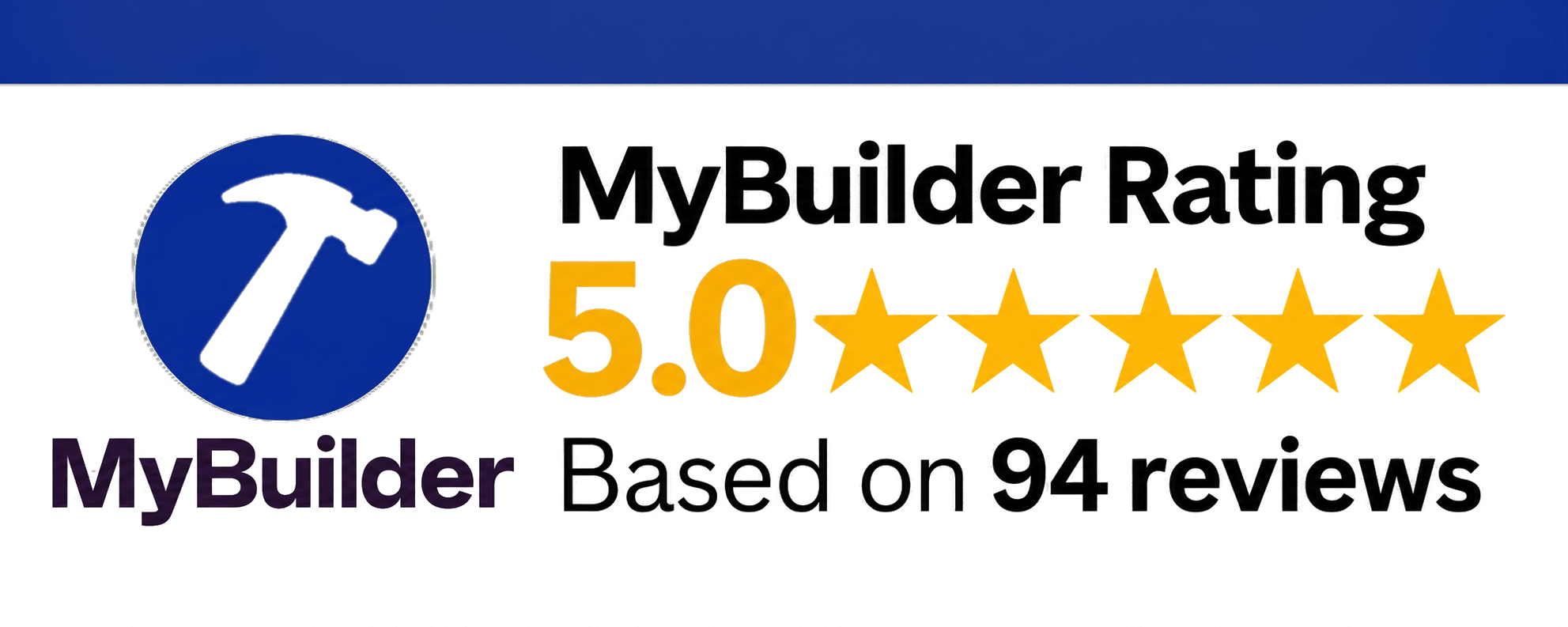 MyBuilder rating 5.0